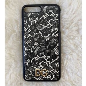 Authentic Dolce&Gabbana lace iPhone 8 Plus case